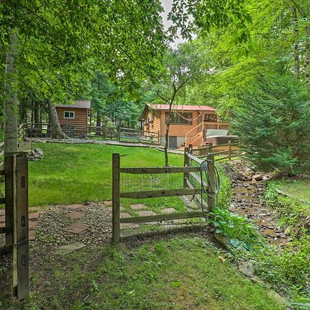 Vintage Creekside Cottage With Hot Tub And Grill! Maggie Valley Eksteriør billede